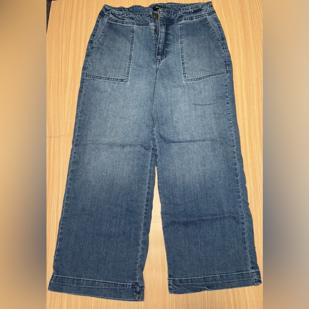 D.Jeans : Wide Leg, Cropped, Stretch Jeans